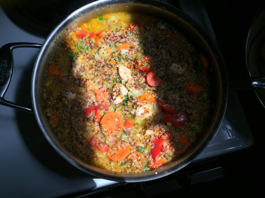 Quinoa Chicken Veggies Stew