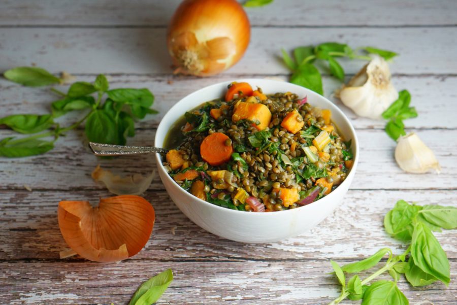 French lentil stew