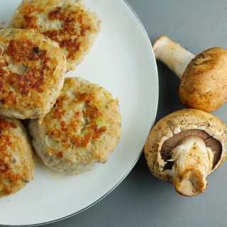 chicken mushroom meatballs